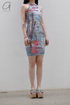 CONSTANÇA ENTRUDO Miracle of the Sea hand-printed dress SS23_DRE01